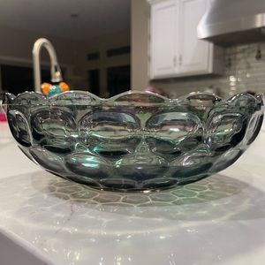 Federal Glass Iridescent Bowl